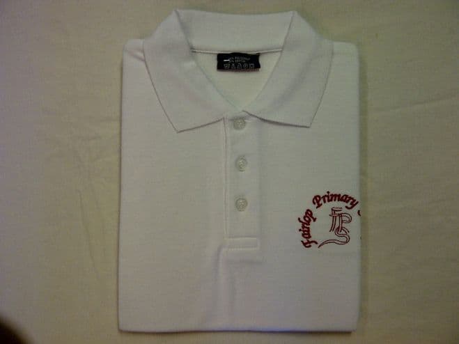 Fairlop Primary Polo Shirt White