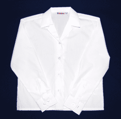 White Revere Long Sleeve Blouse (2 pack)