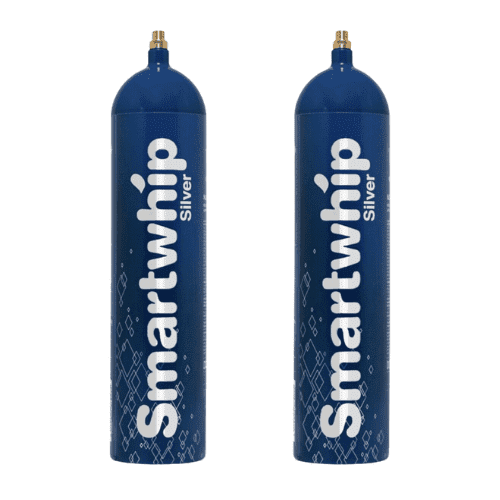 2 Smartwhip Silver Cylinders