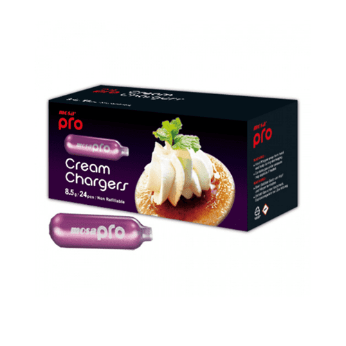 24 8.5g Mosa Pro Cream Chargers | UK Delivery | Taste Revolution