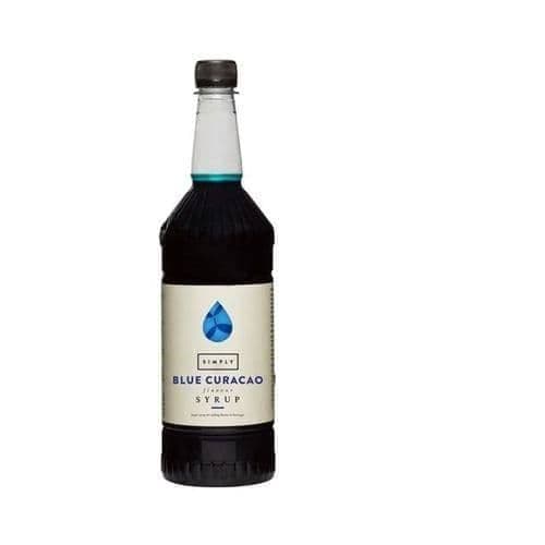 Blue Curacao Syrup Simply 1L