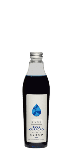Blue Curacao Syrup Simply 25cl