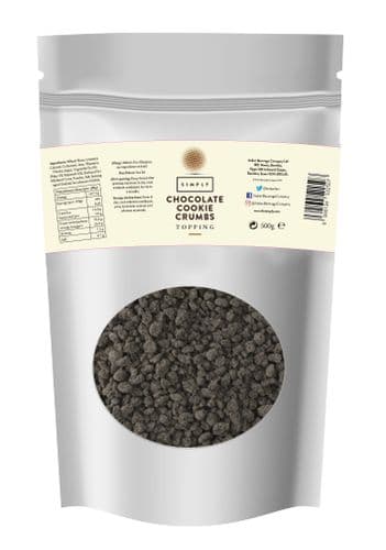 Chocolate Cookie Crumbs Topping Simply 500g