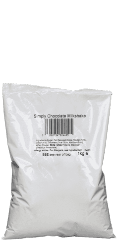 Chocolate Milkshake Powder Simply 1kg