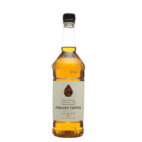 English Toffee Syrup Simply 1L