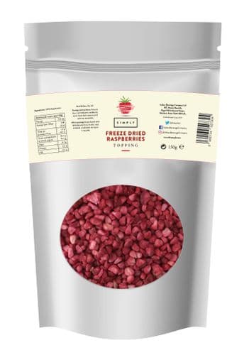 Freeze Dried Raspberries Topping Simply 150G