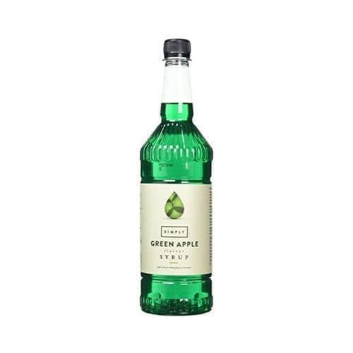Green Apple Syrup Simply 1L
