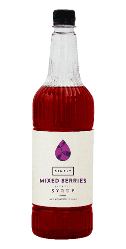 Mixed Berries Syrup Simply 1L