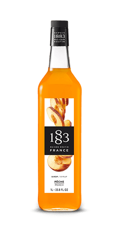 Peach Syrup 1883 Maison Routin 1L
