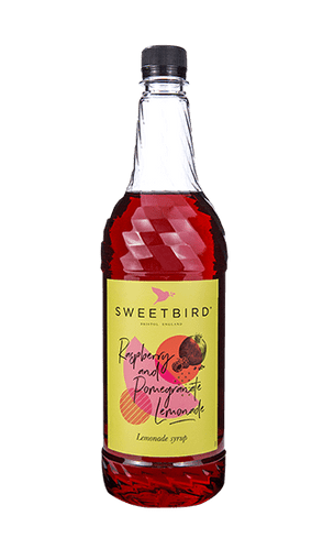 Raspberry and Pomegranate Lemonade Syrup Sweetbird 1L