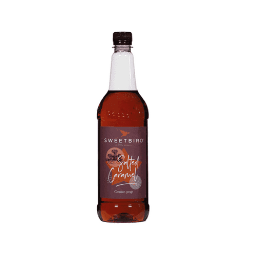 Salted Caramel Syrup Sweetbird 1L