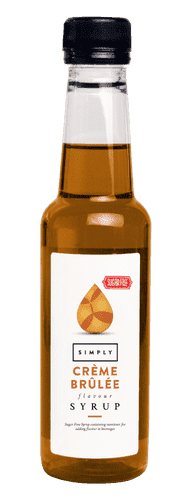 Sugar Free Creme Brulee Syrup Simply 25cl