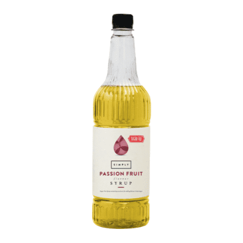 Sugar Free Passion Fruit Syrup Simply 1L