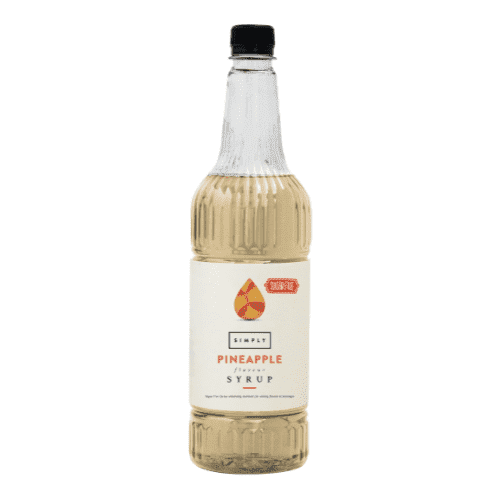 Sugar Free Pineapple Syrup Simply 1L
