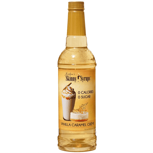 Vanilla Caramel Crème Skinny Syrup Jordan's 750ml