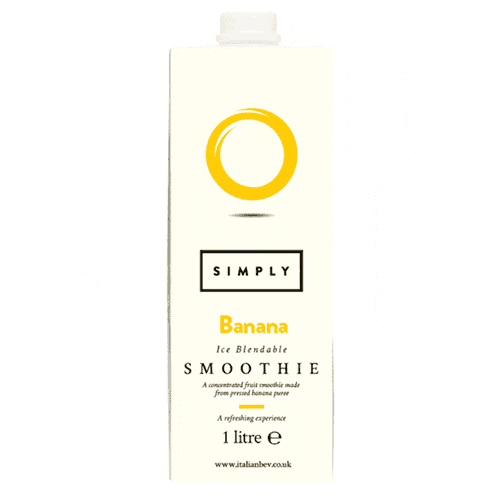 Banana Smoothie Mix Simply 1L