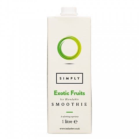 Exotic Fruits Smoothie Mix Simply 1L