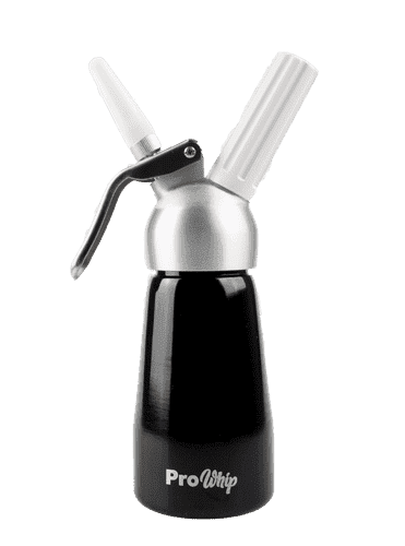 Pro Whip Classic Whipper 250ml Black With Metal Head