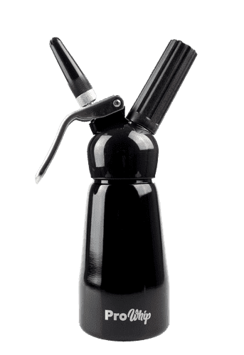 Pro Whip Classic Whipper 250ml Black With Plastic Head