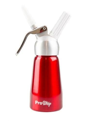 Pro Whip Classic Whipper 250ml Red With Metal Head