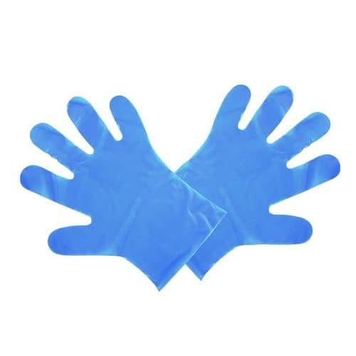 Vegware Medium Size Blue Food Prep Gloves 100 Pack