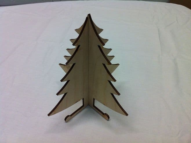 3D Christmas Tree Fairy Hobbit Elf House Craft Accessory