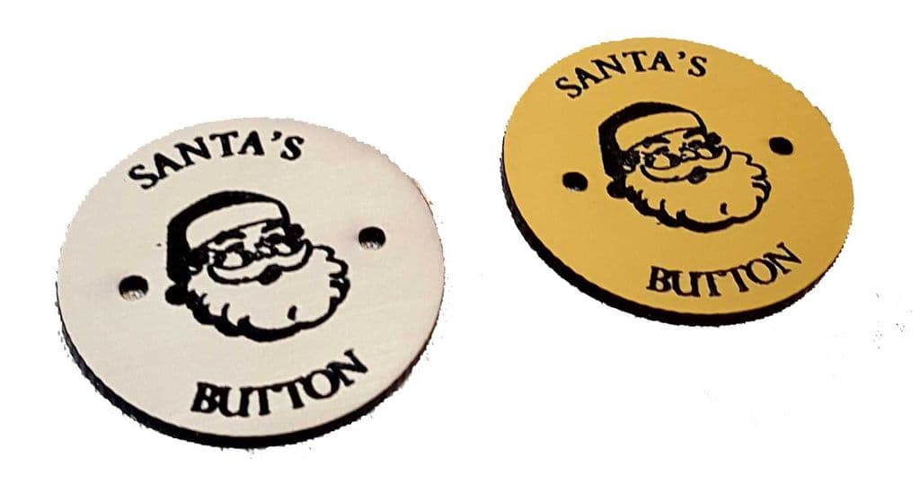 Santa S Lost Button