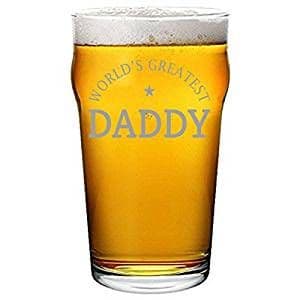World's Greatest Daddy - Professionally Engraved Pint Glass