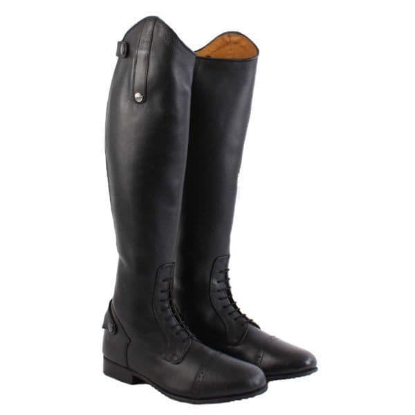 Mark Todd LONG LEATHER FIELD BOOT Riding Black Standard/Short/Wide/Slim 37-45 