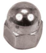 3/8" UNF Domed Nut (Stainless)