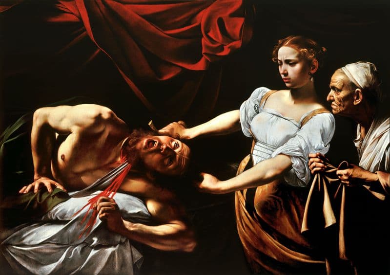 Caravaggio, Michelangelo Merisi da: Judith Beheading Holofernes. Fine Art Print.  (001481)