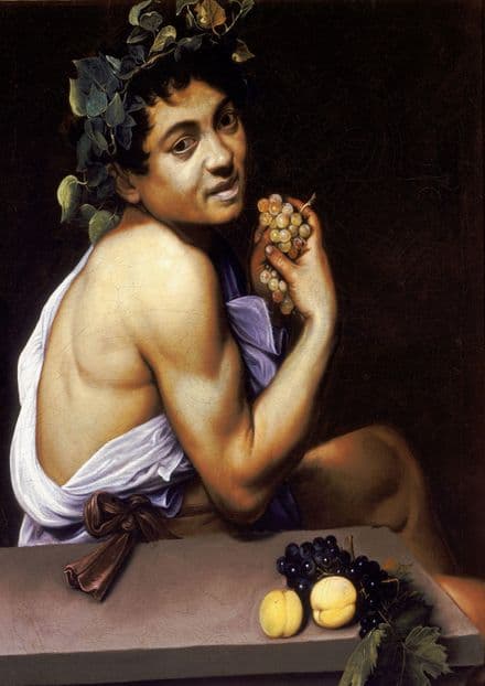 Caravaggio, Michelangelo Merisi da: Young Sick Bacchus. Fine Art Print.  (001477)