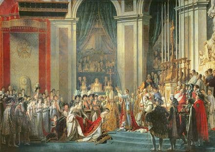 David, Jacques Louis: The Consecration of the Emperor Napoleon (1769-1821).  (003588)
