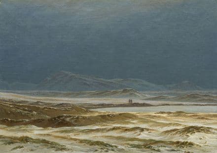 Friedrich, Casper David: Northern Landscape, Spring. Fine Art Print.  (003980)