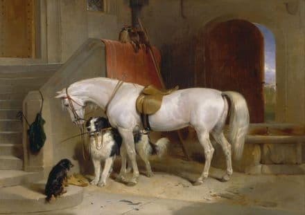 Landseer, Sir Edwin: Favourites, the Property of H.R.H. Prince George of Cambridge. (003937)