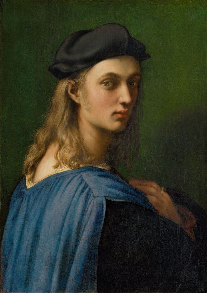 Raphael (Raffaello Sanzio of Urbino): Portrait of Bindo Altoviti. Fine Art Print.  (001934)