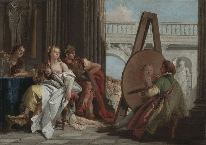 Tiepolo, Giovanni Battista: Alexander the Great and Campaspe in the Studio of Apelles.