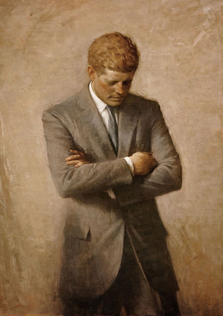 Aaron Shikler: John F. Kennedy Official White House Portrait. Print/Poster (4919)