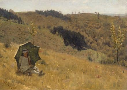 Alma-Tadema, Sir Lawrence: Sunny Days. Fine Art Print/Poster. Sizes: A4/A3/A2/A1 (003786)