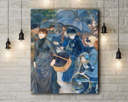 Auguste Renoir: The Umbrellas. Fine Art Canvas.