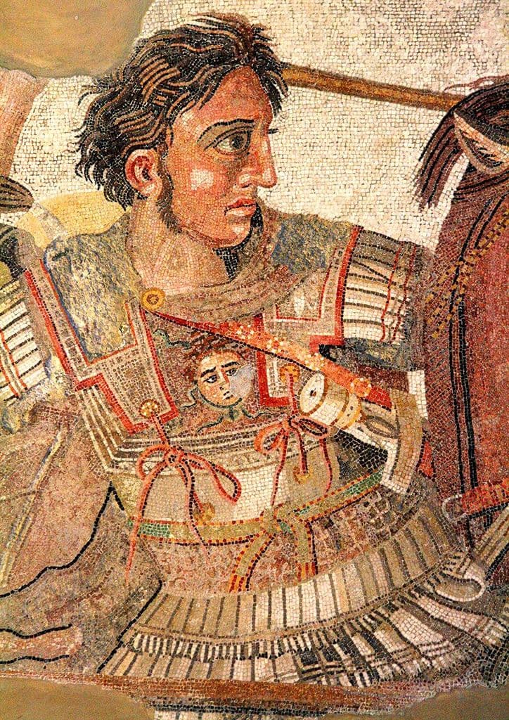 Battle Of Issus Mosaic; Alexander The Great. Print/Poster (5407