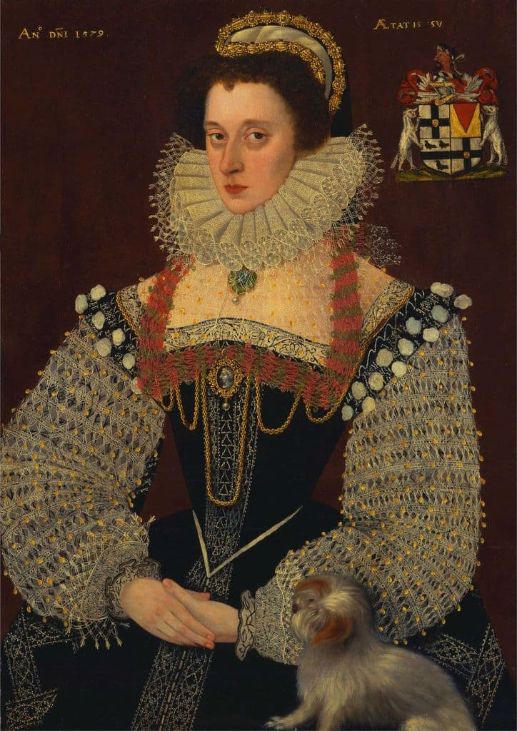 Bettes, John (The Younger): The Duchess of Chandos. Fine Art Print/Poster (4789)