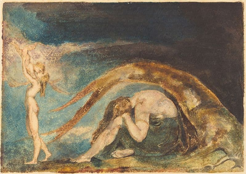 Blake, William: Dream of Thiralatha. Fine Art Print/Poster. Sizes: A4/A3/A2/A1 (003554)