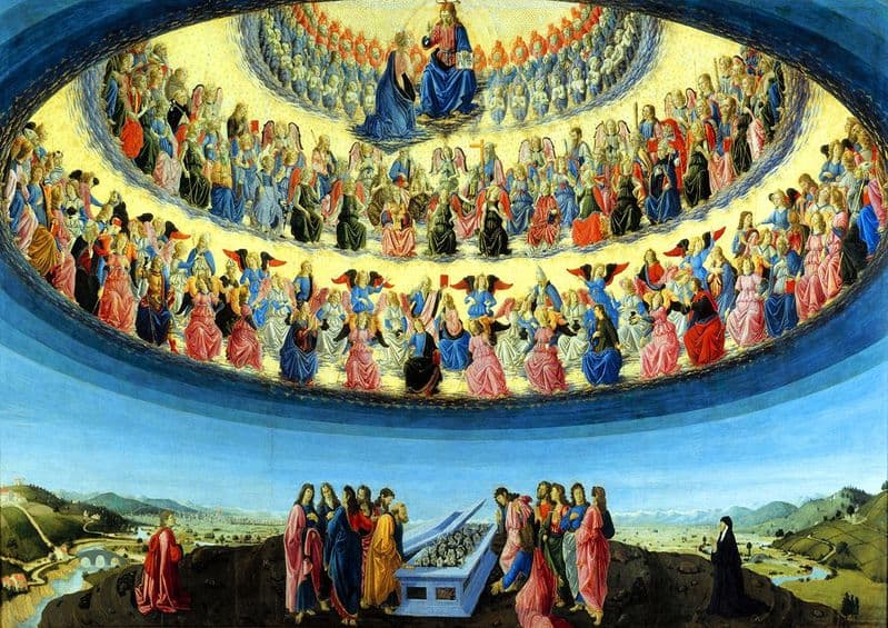 Botticini, Francesco: Assumption of the Virgin. Fine Art Print/Poster (5380)