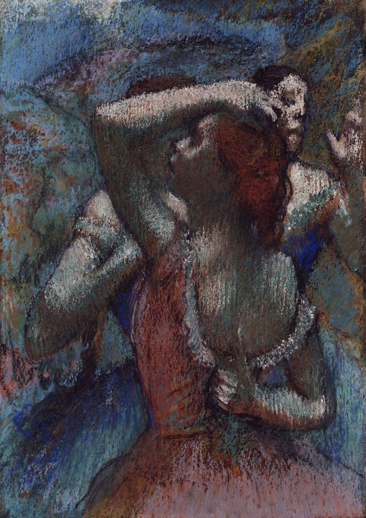 Degas, Edgar: Dancers. Fine Art Print/Poster. Sizes: A4/A3/A2/A1 (003743)