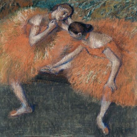 Degas, Edgar: Two Dancers. Fine Art Print/Poster. (003774)