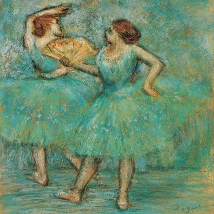 Degas, Edgar: Two Dancers. Fine Art Print/Poster. (003775)