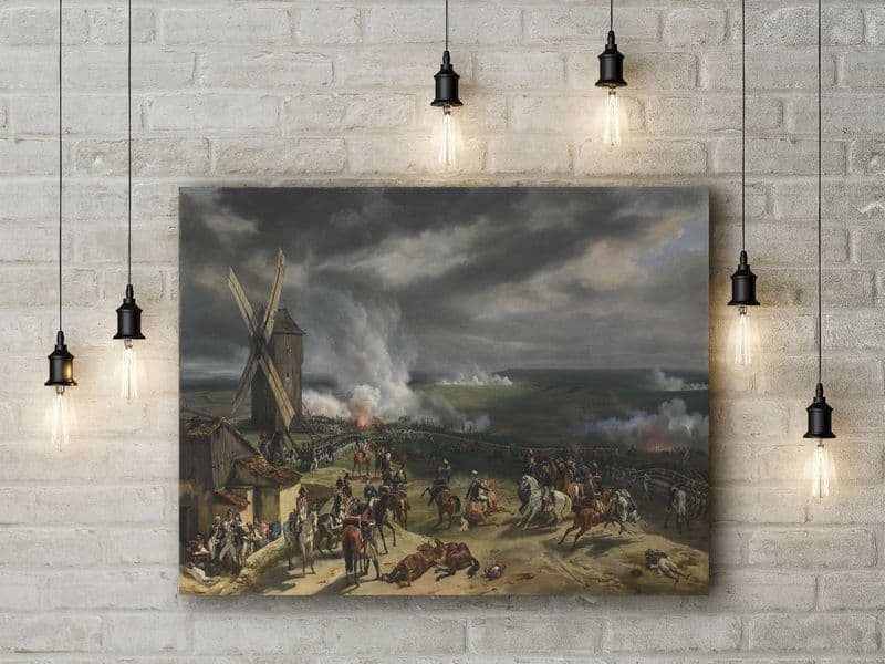 Emile Jean Horace Vernet: The Battle of Valmy. Fine Art Canvas.