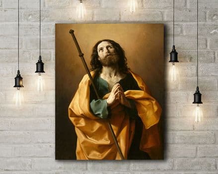 Guido Reni: Saint James the Greater. Fine Art Canvas.