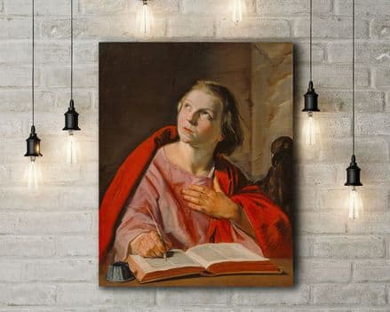 Hals: Saint John the Evangelist. Fine Art Canvas.